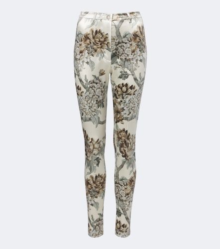 Pantalon slim à fleurs - Acne Studios - Modalova