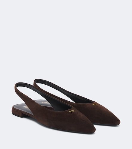 Prada Chaussures slingback en daim - Prada - Modalova