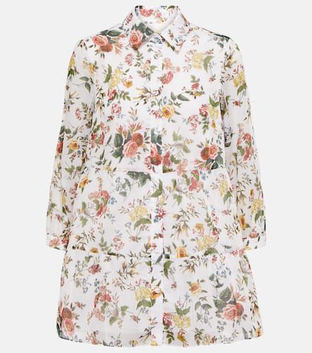 Vacation – Chemise Despina en coton à fleurs - Erdem - Modalova