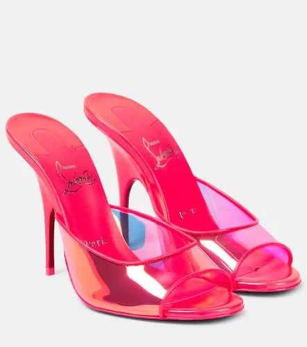 Mules Just Arch en PVC et cuir verni - Christian Louboutin - Modalova