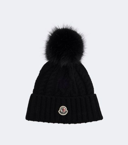 Bonnet en laine et cachemire - Moncler - Modalova