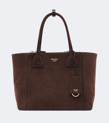 Cabas Nova Large en daim - Prada - Modalova