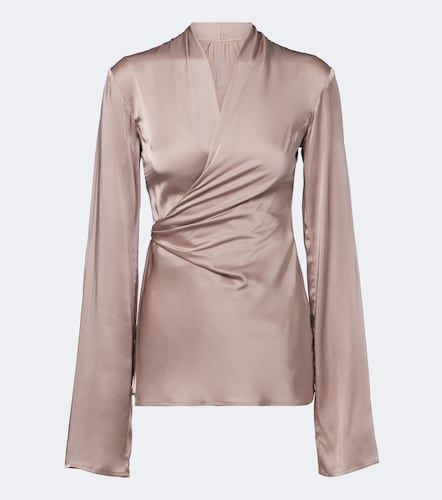 Rick Owens Top Laura en satin - Rick Owens - Modalova