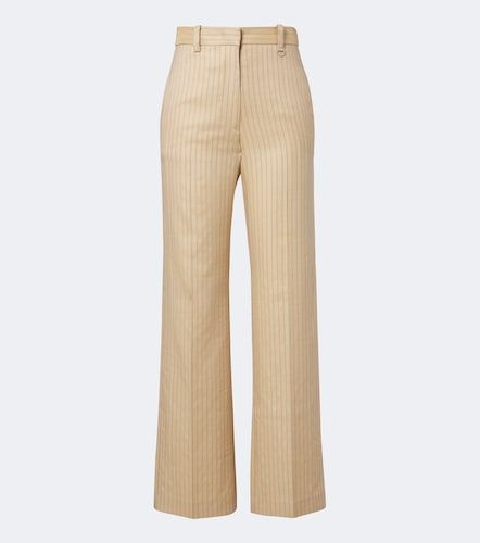Pantalon droit Noanda en laine mélangée - Isabel Marant - Modalova
