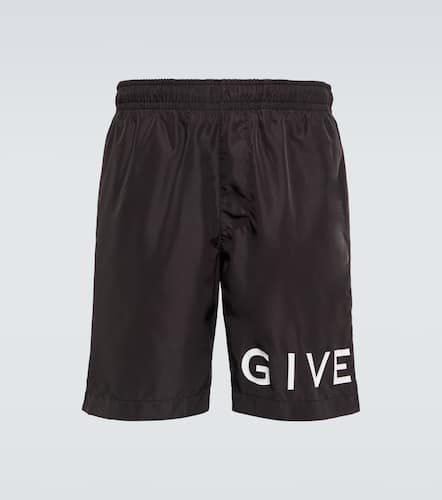 Givenchy Short de bain à logo - Givenchy - Modalova