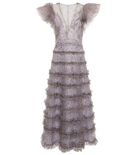 Costarellos Robe midi à cristaux - Costarellos - Modalova