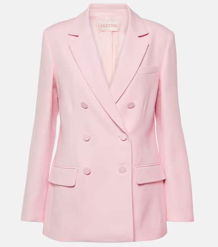 Valentino Blazer en laine et soie - Valentino - Modalova