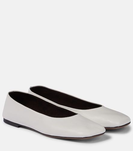 The Row Ballerines Square en cuir - The Row - Modalova