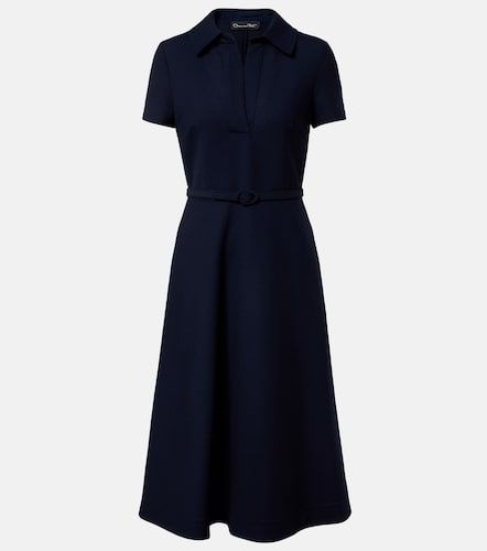 Robe midi en laine mélangée - Oscar de la Renta - Modalova