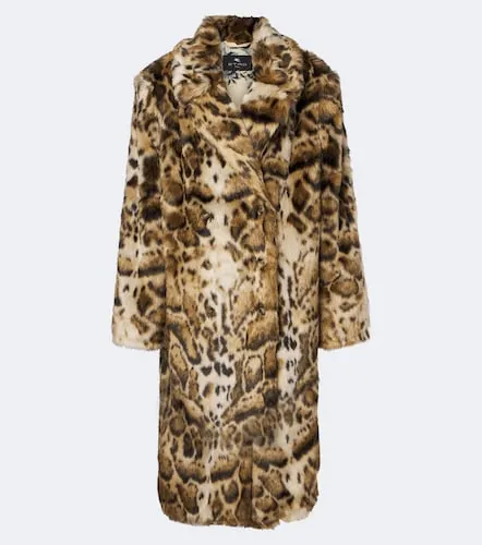 Etro Manteau à motif léopard - Etro - Modalova