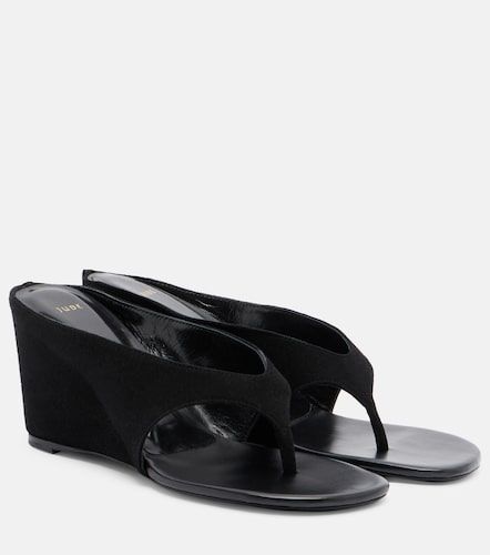 Sandales compensées Yaga en cuir - JUDE - Modalova