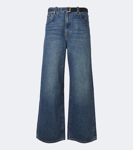 Sacai Jean wide à ceinture - Sacai - Modalova