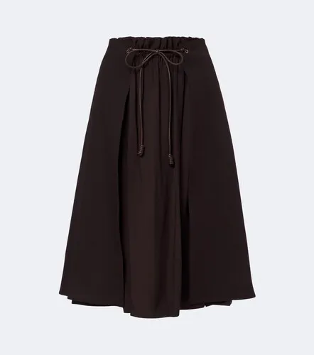 Moncler Jupe midi en laine vierge - Moncler - Modalova