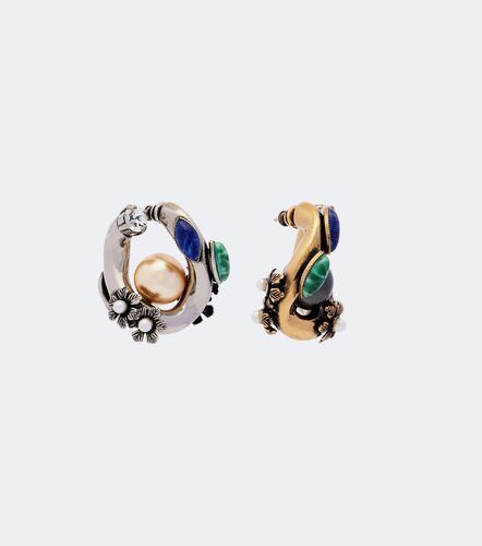 Boucles d'oreilles à perles et cristaux - Etro - Modalova