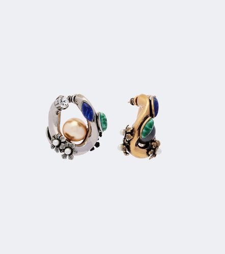 Boucles d'oreilles à perles et cristaux - Etro - Modalova