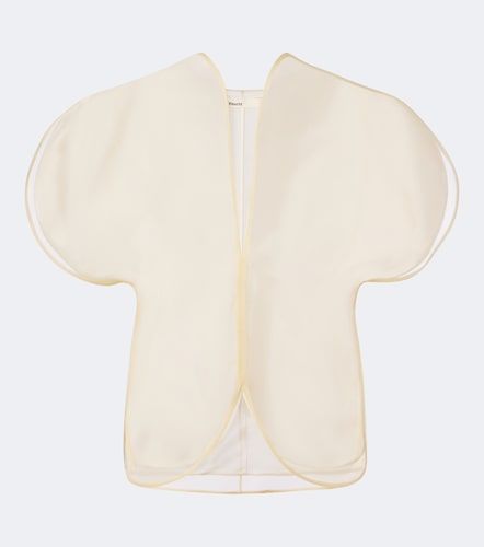 Khaite Top Briar en organza de soie - Khaite - Modalova