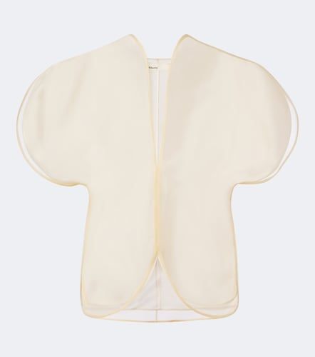 Khaite Top Briar en organza de soie - Khaite - Modalova