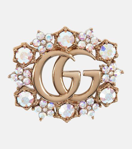 Gucci Broche GG à cristaux - Gucci - Modalova