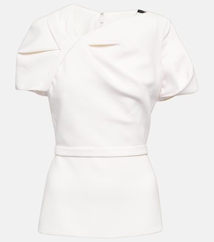 Safiyaa Top à basque en crêpe - Safiyaa - Modalova