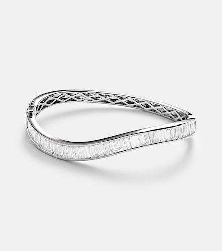 Bague Saturn en or blanc 18 ct et diamants - Anita Ko - Modalova