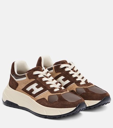 Hogan Baskets H669 en daim et cuir - Hogan - Modalova