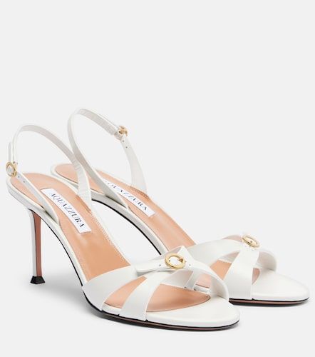 Sandales slingback Iza en cuir - Aquazzura - Modalova