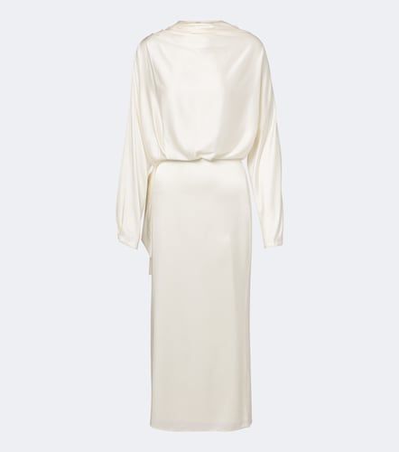 Robe midi Phoebe en soie mélangée - Staud - Modalova