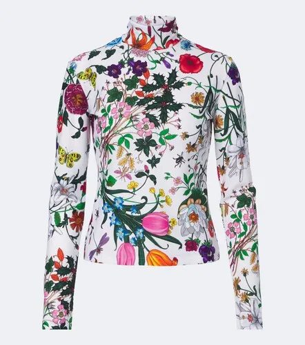 Gucci Top Gucci Flora à imprimé - Gucci - Modalova
