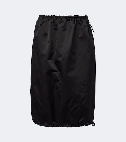 Prada Jupe midi en satin de soie - Prada - Modalova