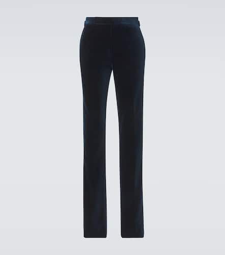 Pantalon droit en coton - Ralph Lauren Purple Label - Modalova