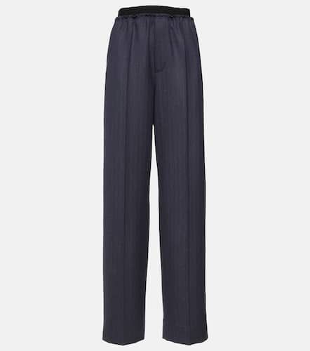 Pantalon droit en laine mélangée - Bottega Veneta - Modalova