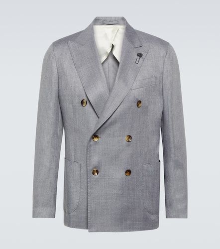 Blazer en cachemire et soie mélangés - Lardini - Modalova