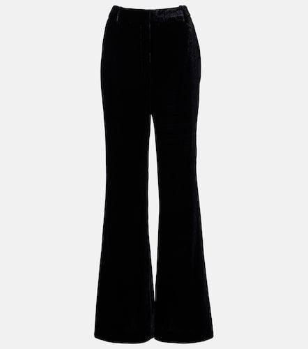 Pantalon évasé Effy à taille haute en velours - Nili Lotan - Modalova