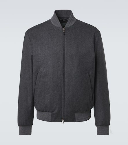 Canali Veste bomber en laine - Canali - Modalova