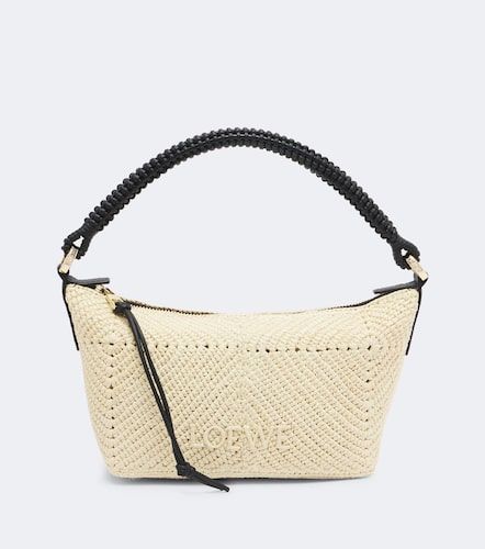 Sac à main Cala Mini en raphia et cuir - Loewe - Modalova