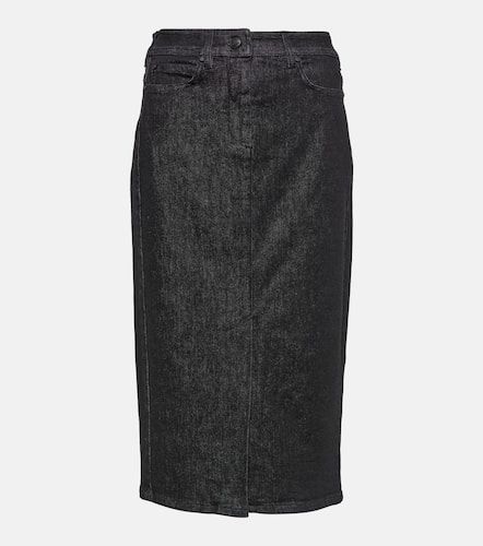 Max Mara Jupe midi Peplo en jean - Max Mara - Modalova