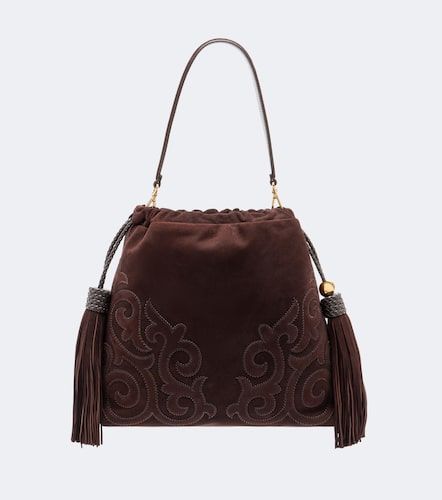Etro Sac Kalispera Medium en daim - Etro - Modalova