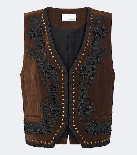 Gilet en velours de coton mélangé - Xu Zhi - Modalova