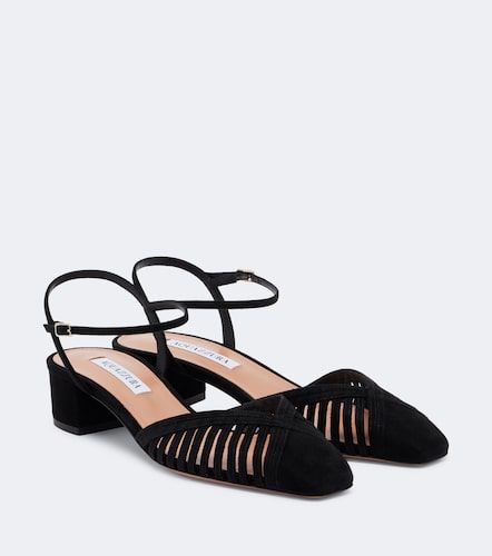 Aquazzura Escarpins Yara en daim - Aquazzura - Modalova