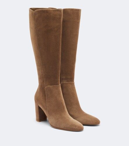 Gianvito Rossi Bottes en daim - Gianvito Rossi - Modalova