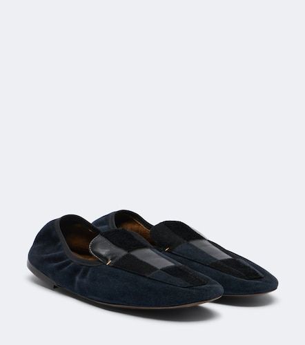 Khaite Slip-on Zoe en daim et cuir - Khaite - Modalova