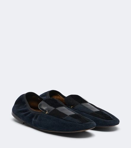Khaite Slip-on Zoe en daim et cuir - Khaite - Modalova