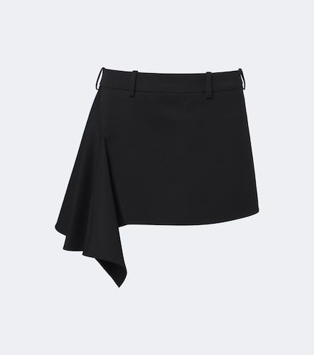 Mini-jupe asymétrique en laine - Givenchy - Modalova