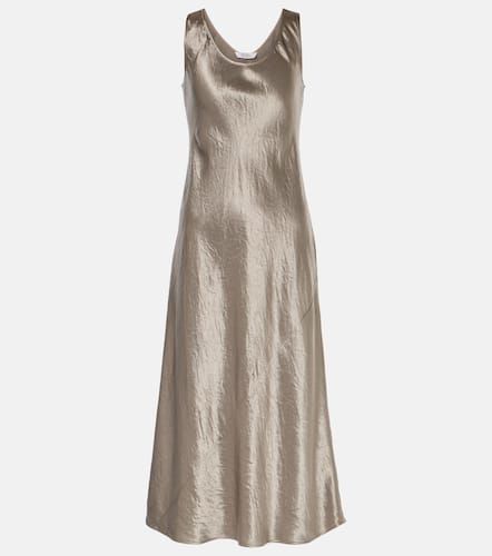 Robe longue Talete en satin - Max Mara - Modalova