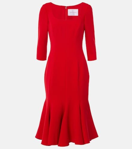 Robe midi en crêpe - Carolina Herrera - Modalova