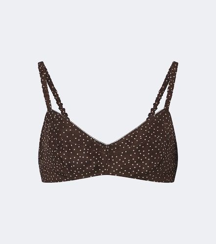 SIR Brassière en soie à pois - SIR - Modalova