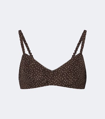 SIR Brassière en soie à pois - SIR - Modalova