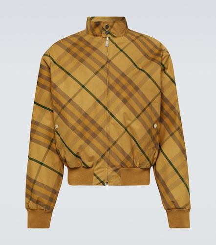 Veste blouson Check en coton - Burberry - Modalova