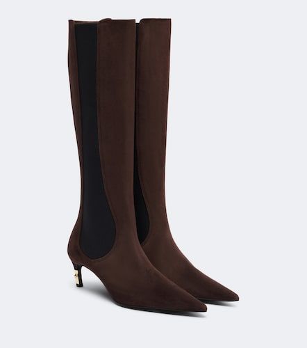 Gucci Bottes Eva en daim - Gucci - Modalova