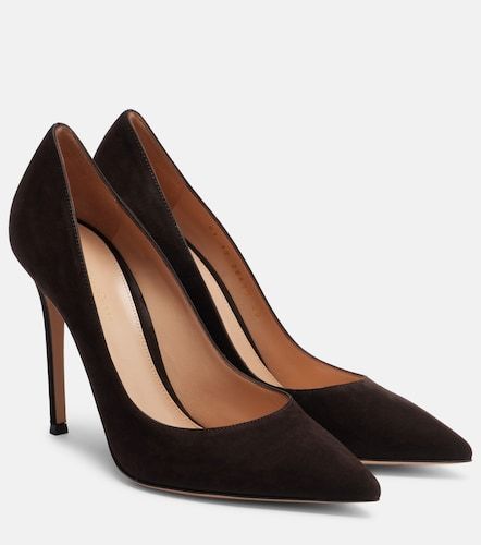 Escarpins Gianvito en daim - Gianvito Rossi - Modalova